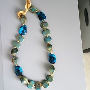 Hand-made Larimar necklace